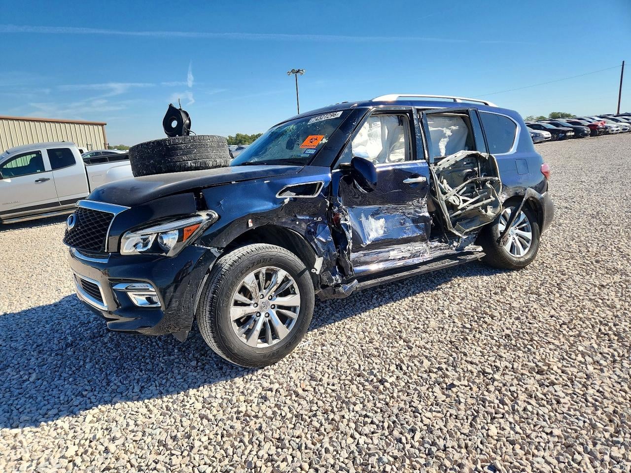 2017 INFINITI QX80 BASE | JN8AZ2NF3H9644526 | UPCARS