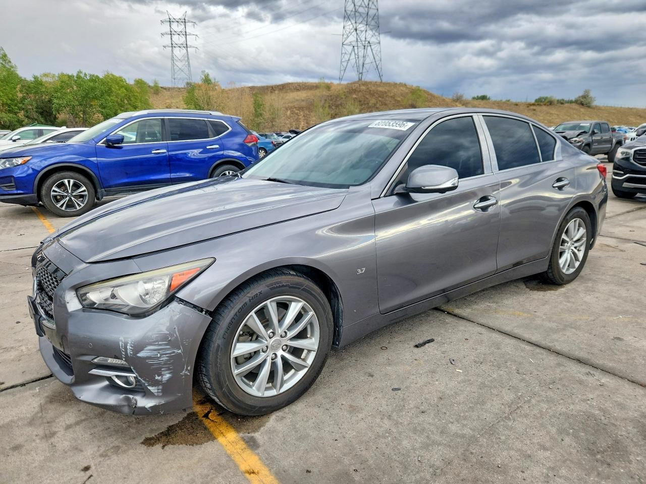 2014 INFINITI Q50 PREMIUM | JN1BV7AR8EM698862 | UPCARS