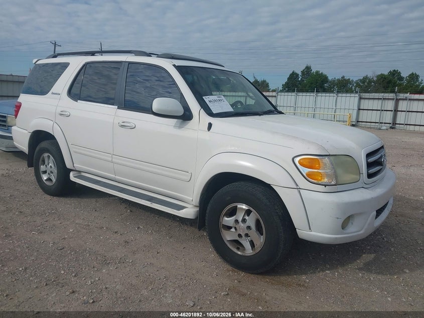2001 TOYOTA SEQUOIA LIMITED V8 | 5TDBT48A81S040653 | UPCARS