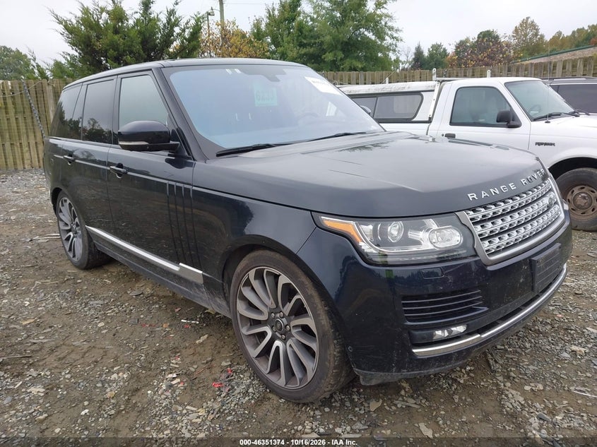 2016 LAND ROVER RANGE ROVER 5.0L V8 SUPERCHARGED | SALGS2EF8GA257003 | UPCARS