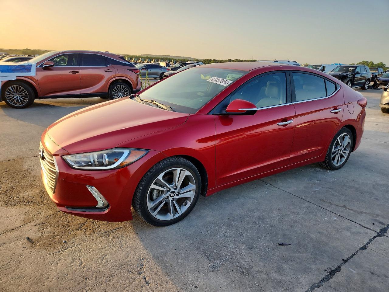 2017 HYUNDAI ELANTRA LIMITED | 5NPD84LF0HH026291 | UPCARS