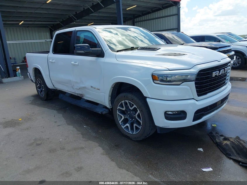 2025 RAM 1500 LARAMIE  4X4 5'7 BOX | 1C6SRFJPXSN550123 | UPCARS