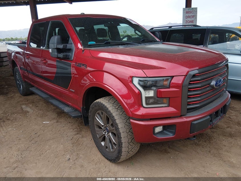 2017 FORD F-150 LARIAT | 1FTFW1EG1HFC67077 | UPCARS