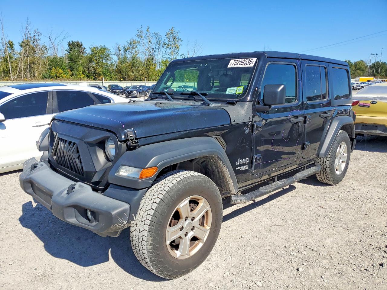 2018 JEEP WRANGLER SPORT | 1C4HJXDGXJW127272 | UPCARS