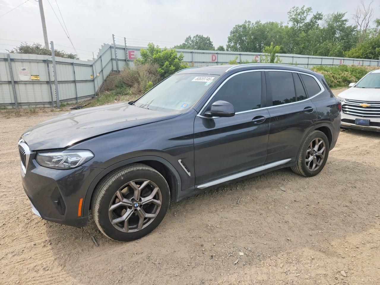 2022 BMW X3 XDRIVE30I | 5UX53DP09N9M04992 | UPCARS