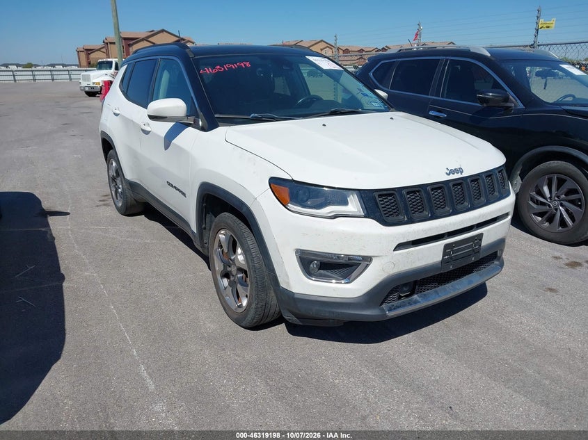 2017 JEEP NEW COMPASS LIMITED 4X4 | 3C4NJDCB1HT631409 | UPCARS