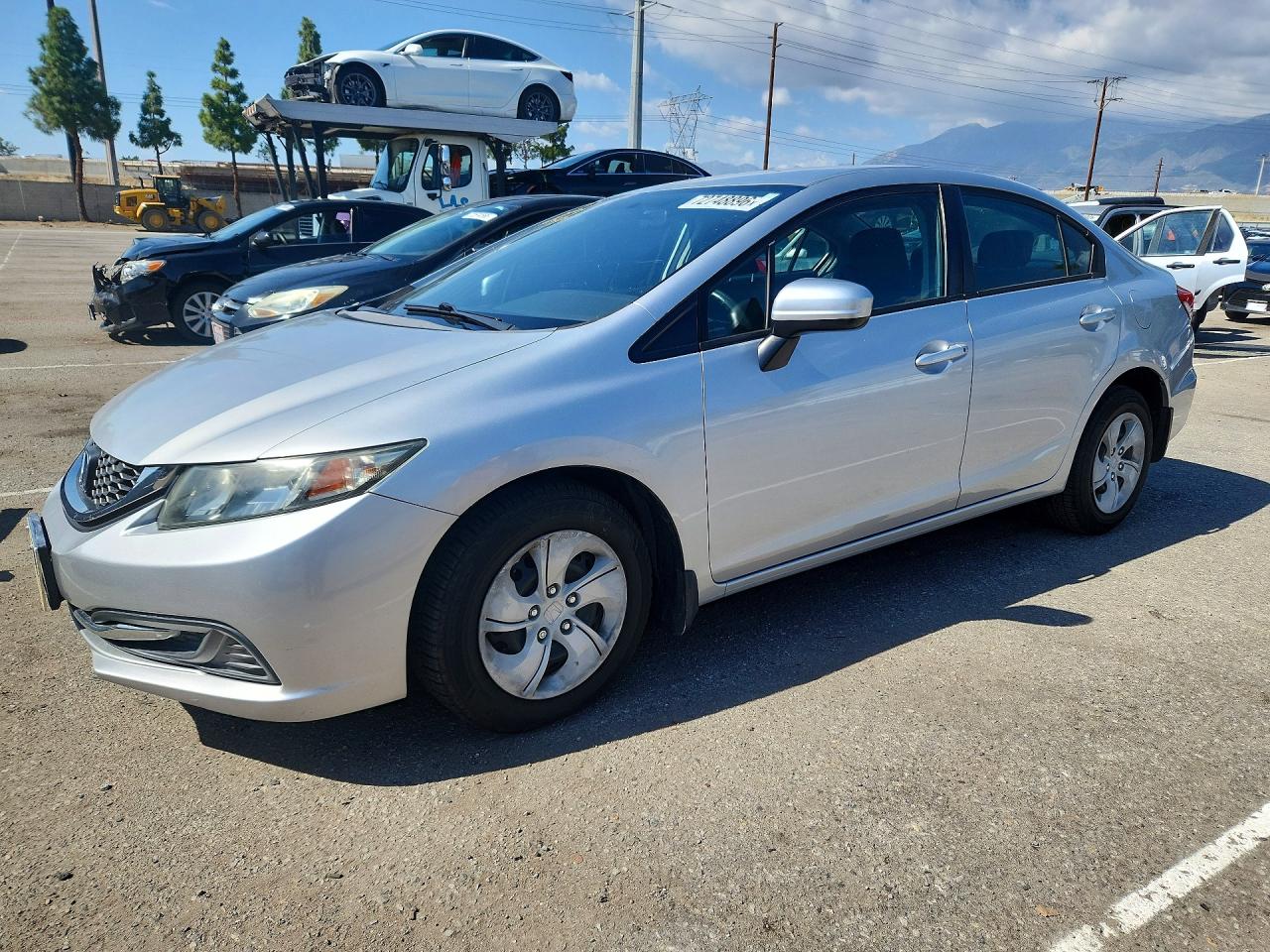 2015 HONDA CIVIC LX | 2HGFB2F59FH538074 | UPCARS