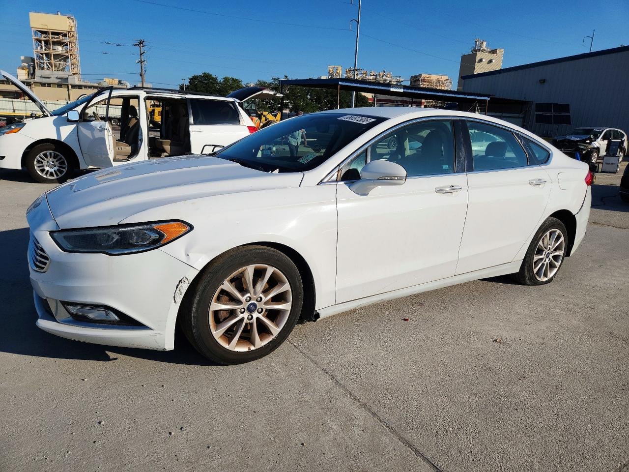 2017 FORD FUSION SE | 3FA6P0HD7HR112485 | UPCARS