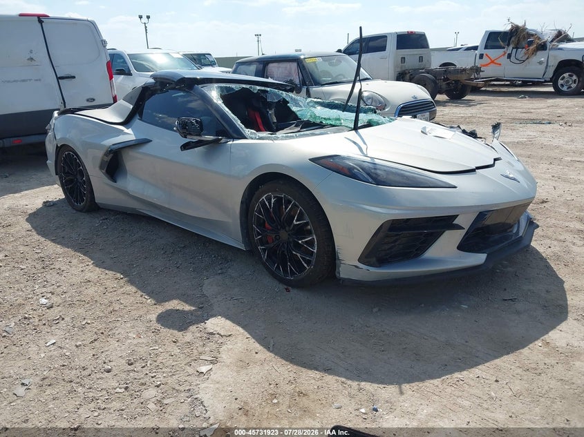 2021 CHEVROLET CORVETTE STINGRAY RWD  3LT | 1G1YC3D42M5117590 | UPCARS