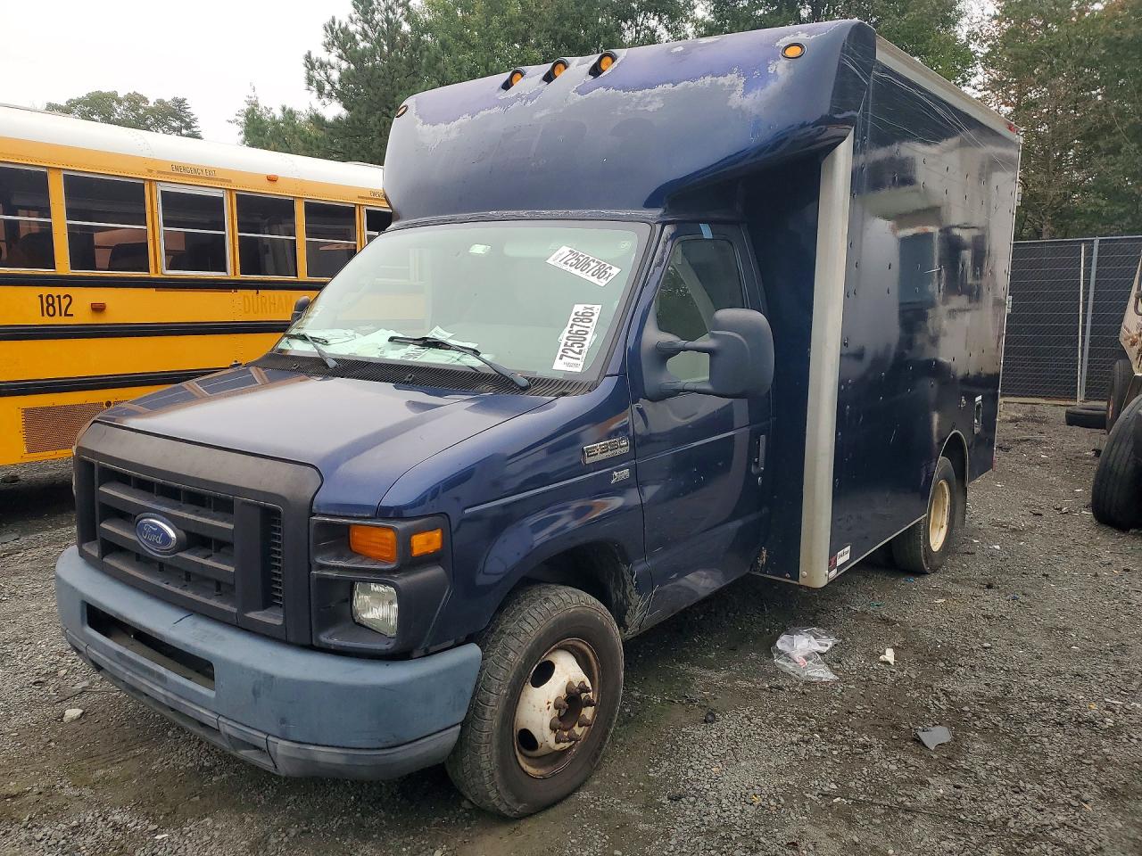 2012 FORD ECONOLIN E350 PARCEL DELIVERY CUTAWAY VAN | 1FDWE3FL7CDB14049 | UPCARS