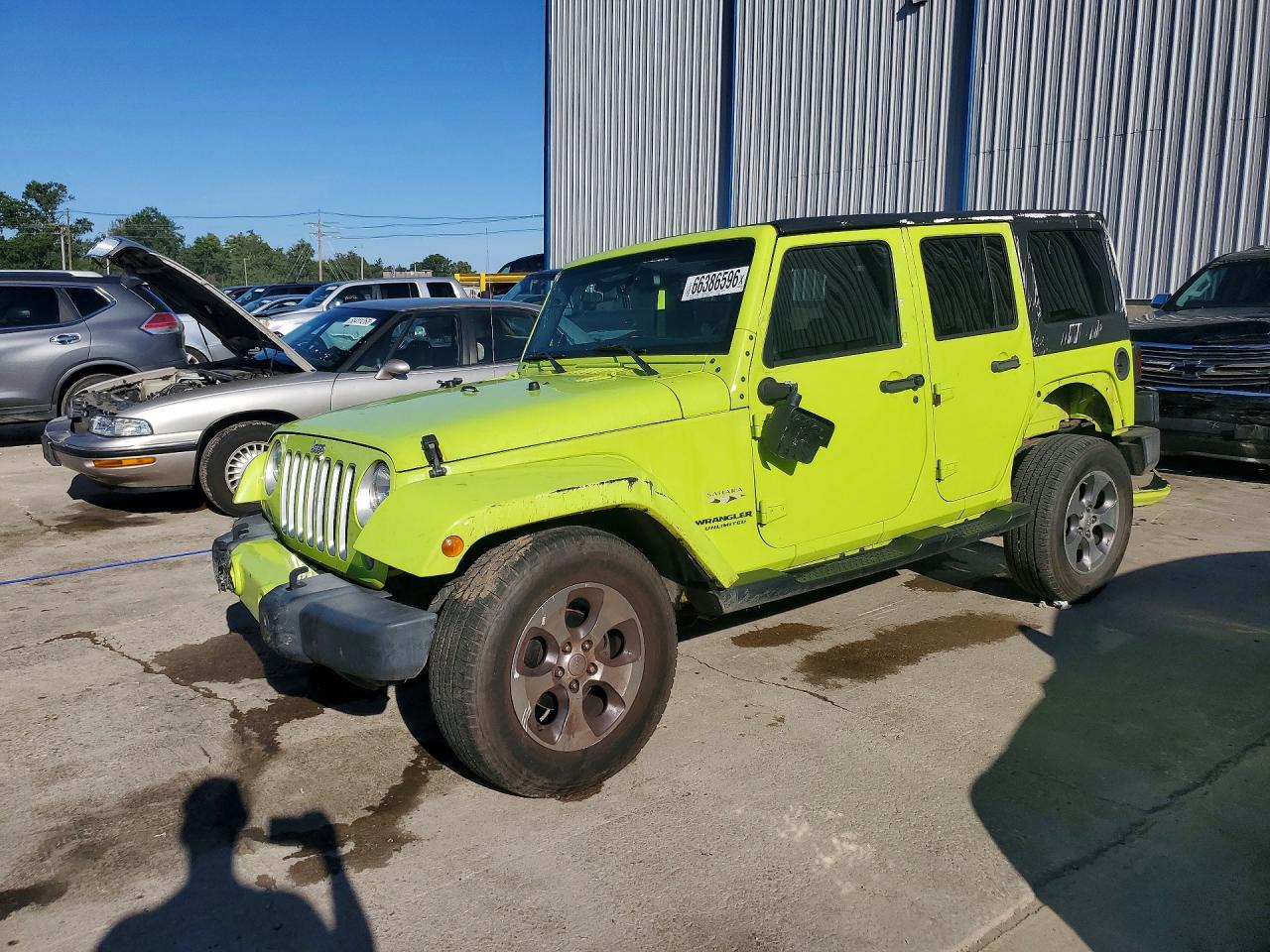 2016 JEEP WRANGLER SAHARA | 1C4BJWEG2GL304664 | UPCARS