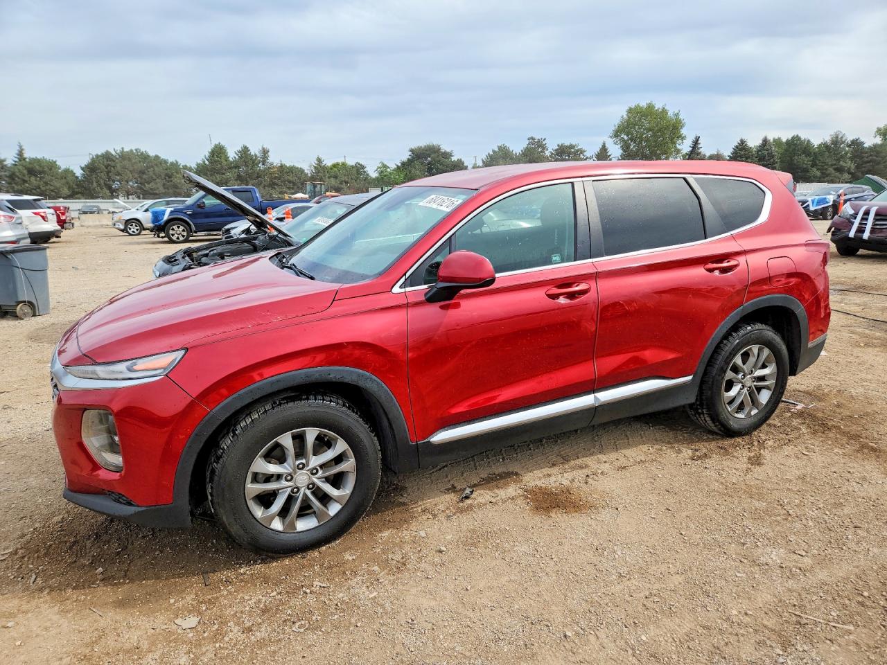 2019 HYUNDAI SANTA FE SE | 5NMS23AD9KH034883 | UPCARS