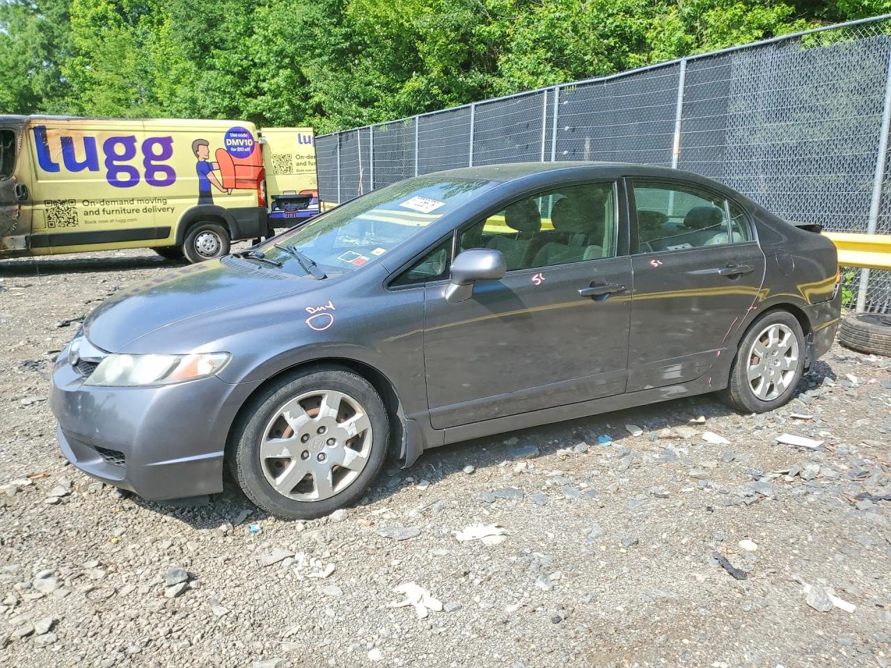 2010 HONDA CIVIC LX | 2HGFA1F57AH559897 | UPCARS
