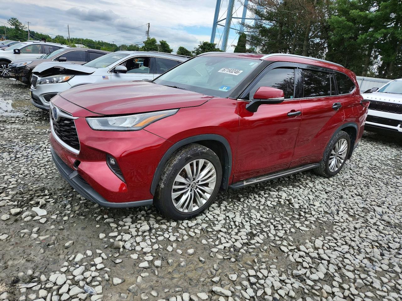 2020 TOYOTA HIGHLANDER HYBRID XLE | 5TDGBRCH7LS512788 | UPCARS