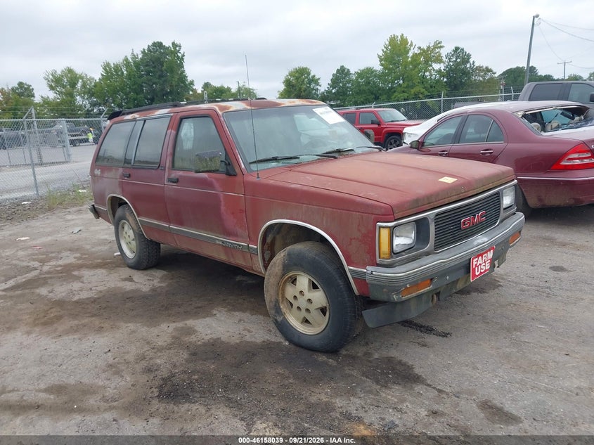1991 GMC S15 JIMMY | 1GKDT13Z4M2531161 | UPCARS