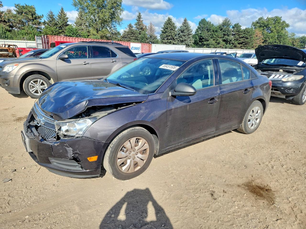 2014 CHEVROLET CRUZE LS | 1G1PA5SH9E7351167 | UPCARS