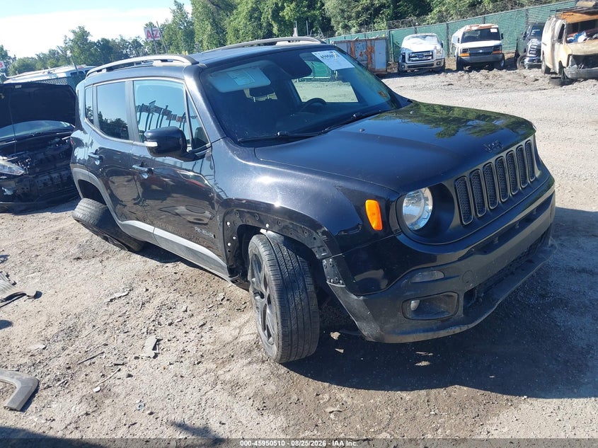 2016 JEEP RENEGADE LATITUDE | ZACCJBBT1GPD42848 | UPCARS