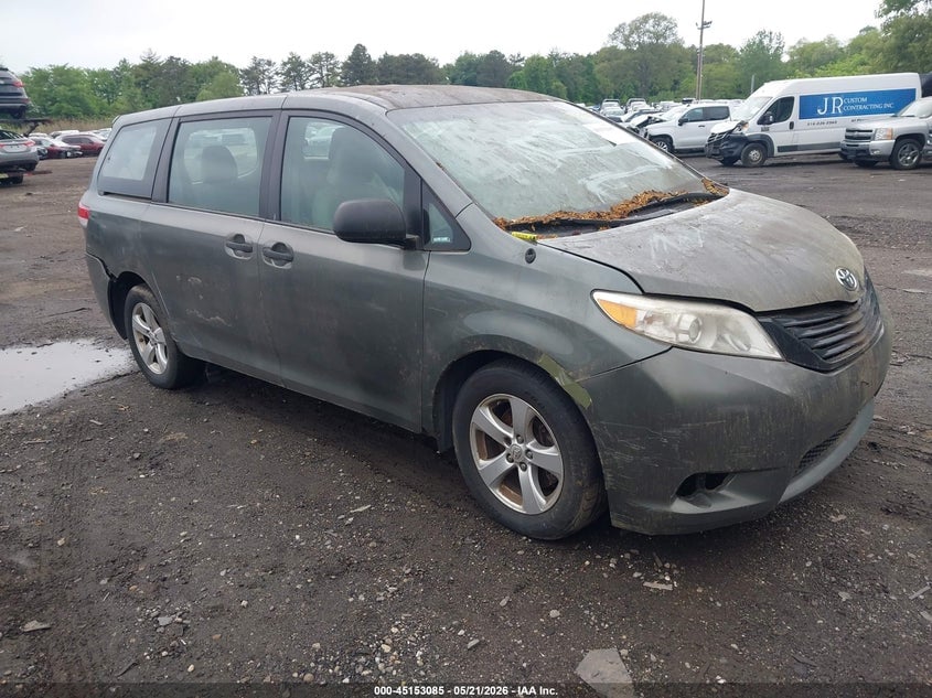 2013 TOYOTA SIENNA L V6 7 PASSENGER | 5TDZK3DC2DS405299 | UPCARS