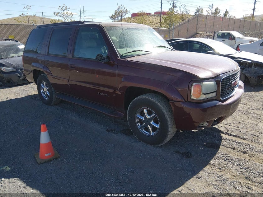 1999 GMC YUKON DENALI | 1GKEK13R4XR907117 | UPCARS