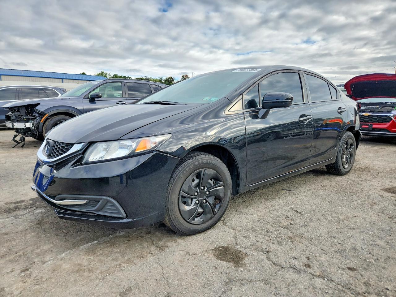 2014 HONDA CIVIC LX | 19XFB2F57EE216445 | UPCARS