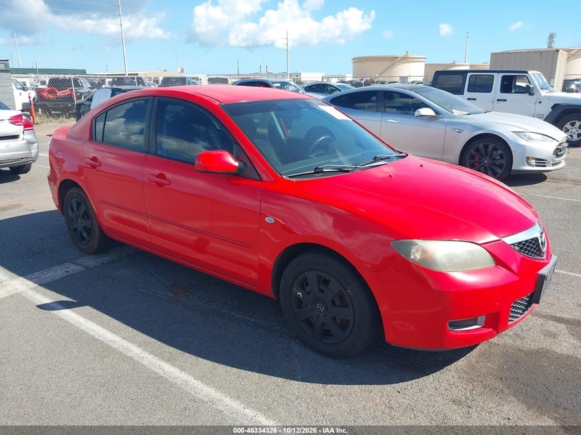 2008 MAZDA MAZDA3 I SPORT | JM1BK12F381820654 | UPCARS