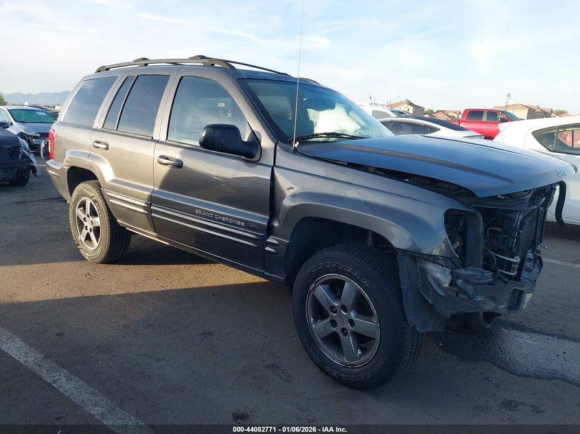 2004 JEEP GRAND CHEROKEE LIMITED | 1J8GW58N84C414294 | UPCARS