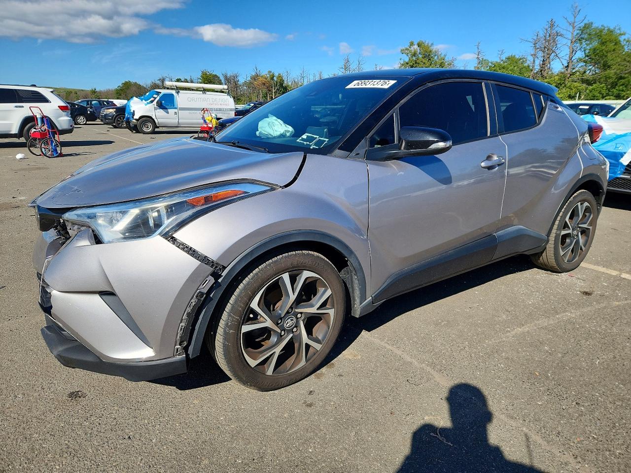 2019 TOYOTA C-HR XLE | NMTKHMBX7KR085498 | UPCARS
