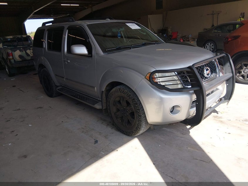 2011 NISSAN PATHFINDER SILVER | 5N1AR1NN2BC623234 | UPCARS