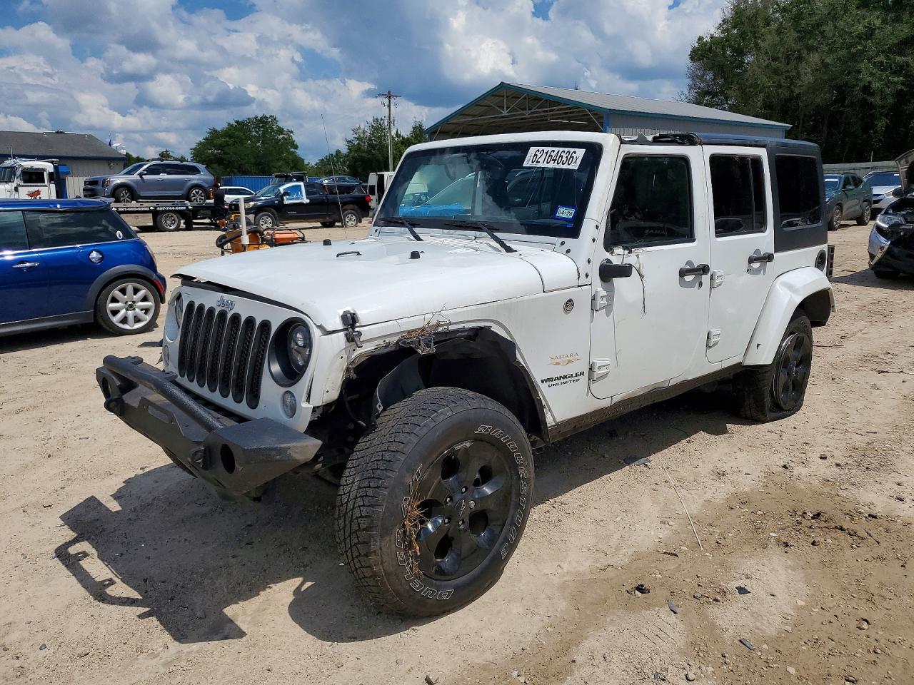 2015 JEEP WRANGLER SAHARA | 1C4HJWEGXFL567204 | UPCARS