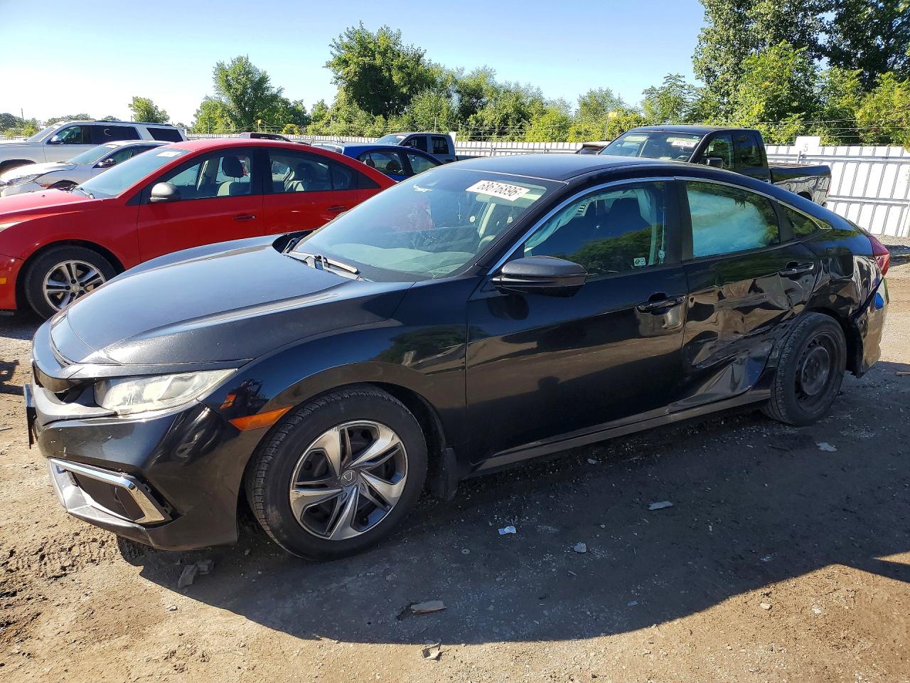 2020 HONDA CIVIC LX | 2HGFC2F55LH006667 | UPCARS