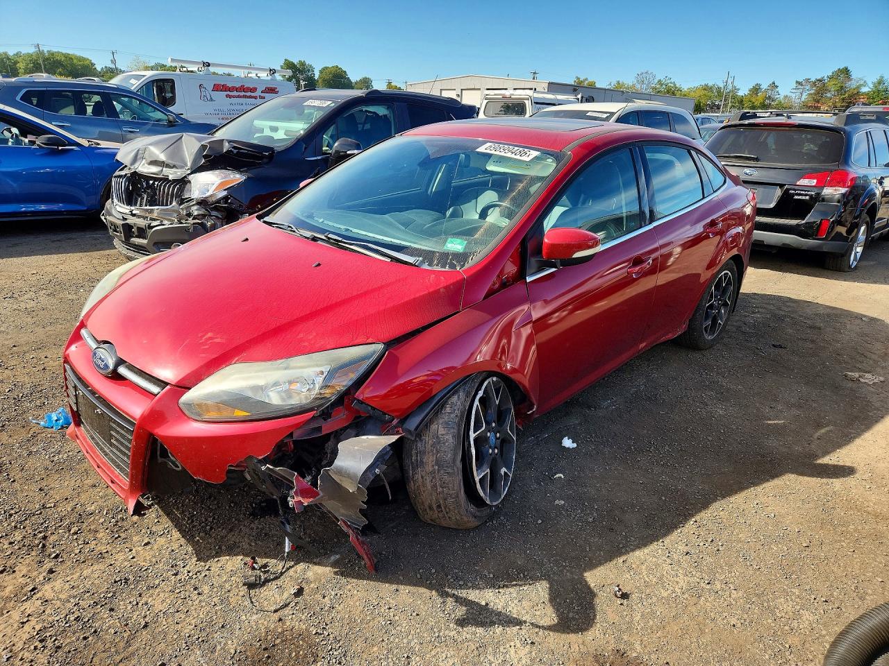2012 FORD FOCUS TITANIUM | 1FAHP3J20CL219145 | UPCARS