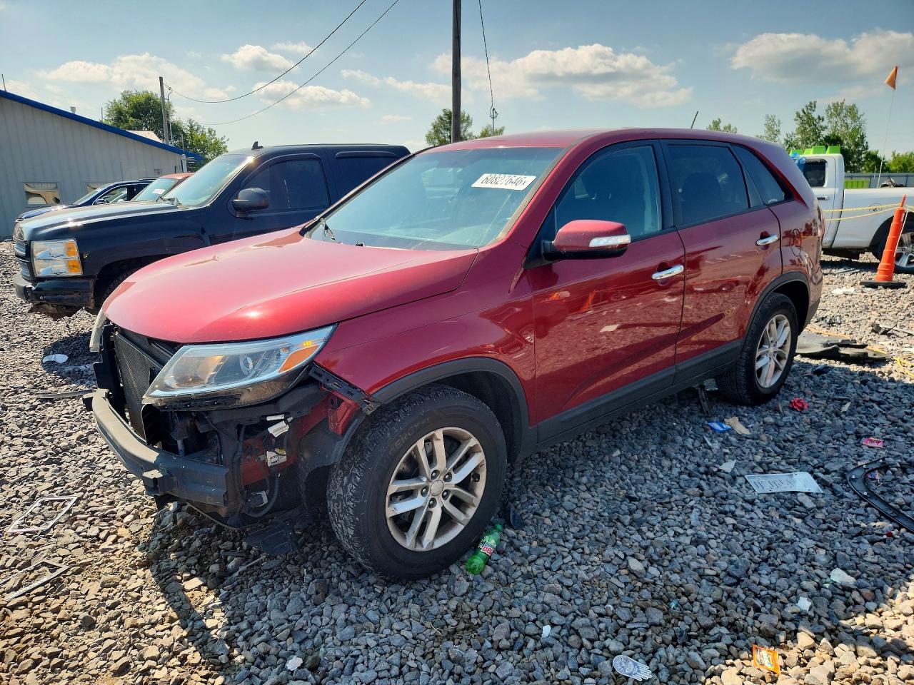 2014 KIA SORENTO | 5XYKT3A64EG462678 | UPCARS