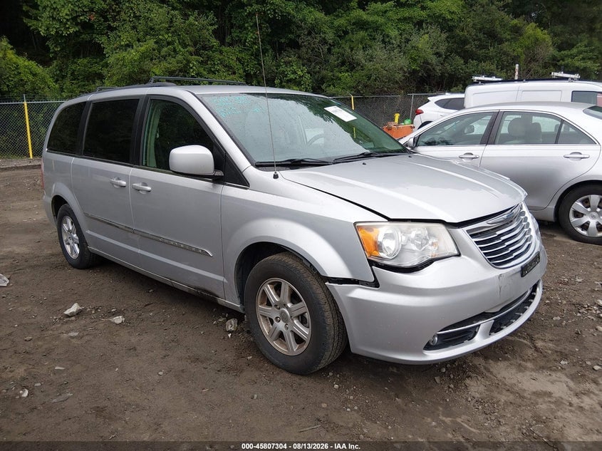 2012 CHRYSLER TOWN & COUNTRY TOURING | 2C4RC1BG5CR386164 | UPCARS