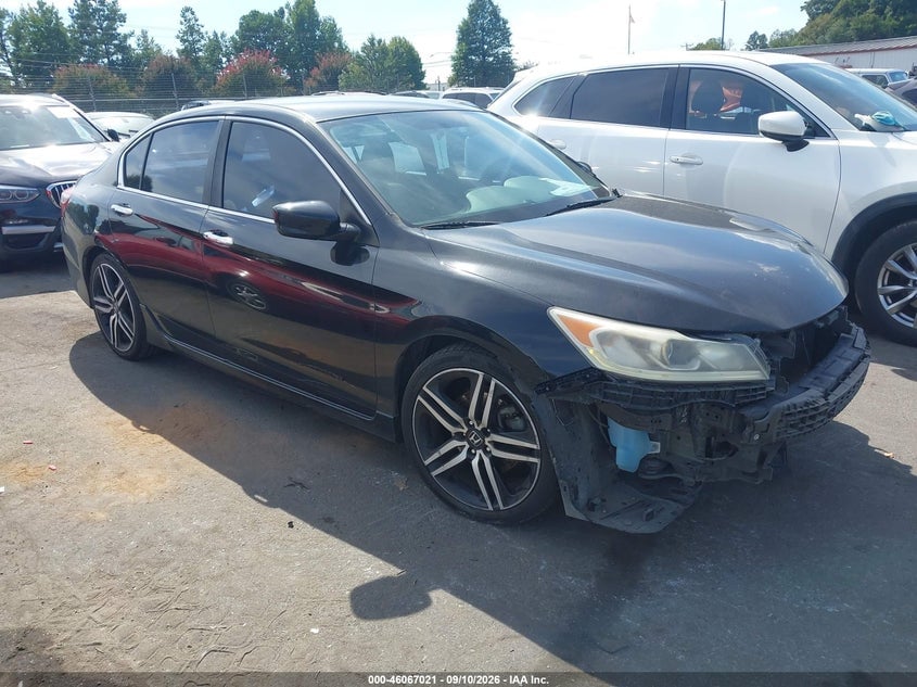 2017 HONDA ACCORD SPORT SE | 1HGCR2F18HA180396 | UPCARS