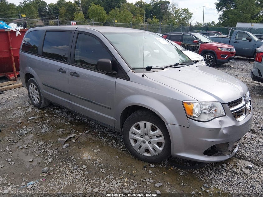2013 DODGE GRAND CARAVAN AMERICAN VALUE PKG | 2C4RDGBG8DR768755 | UPCARS