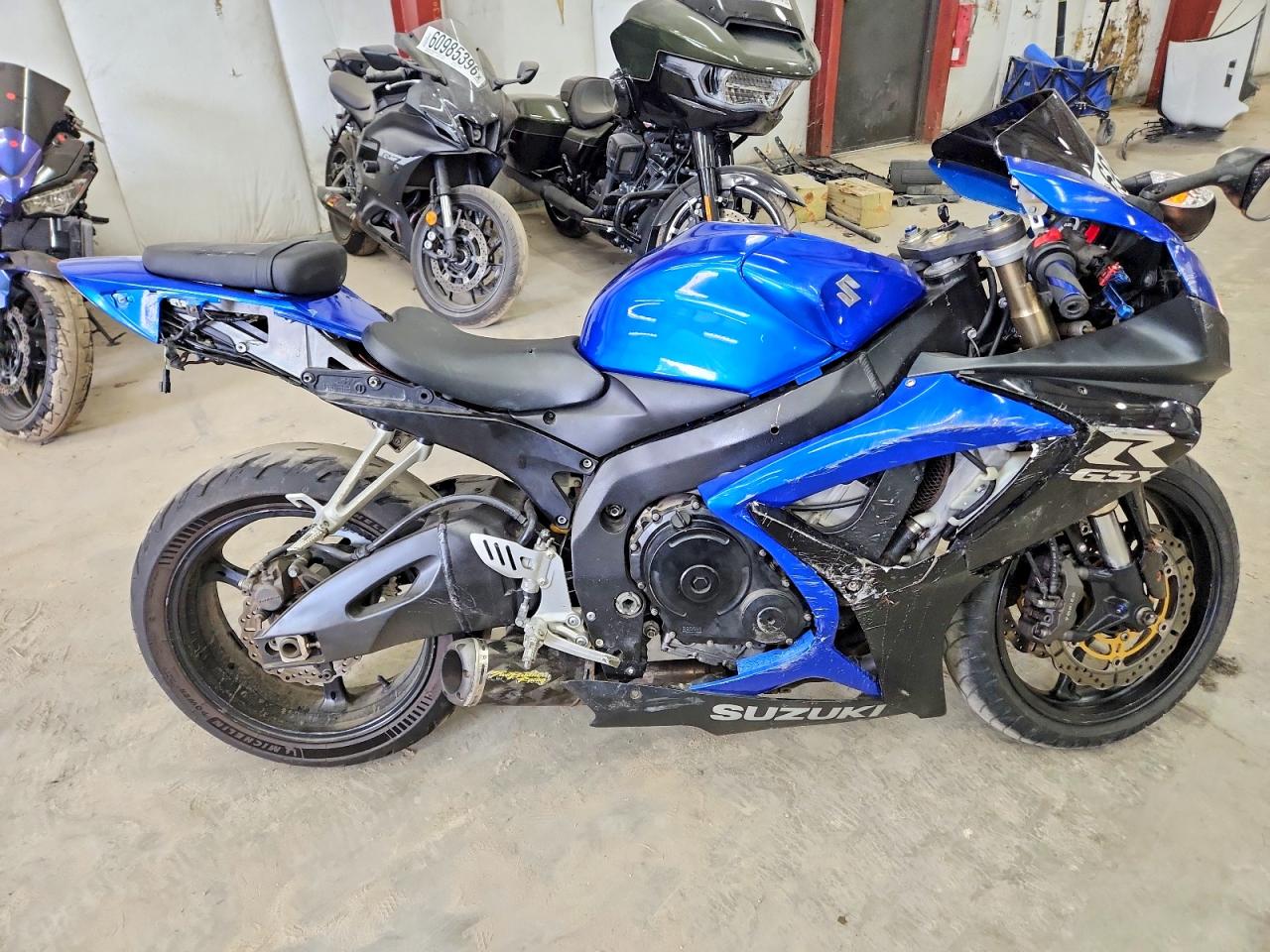 2007 SUZUKI GSXR600 | JS1GN7DA072105402 | UPCARS