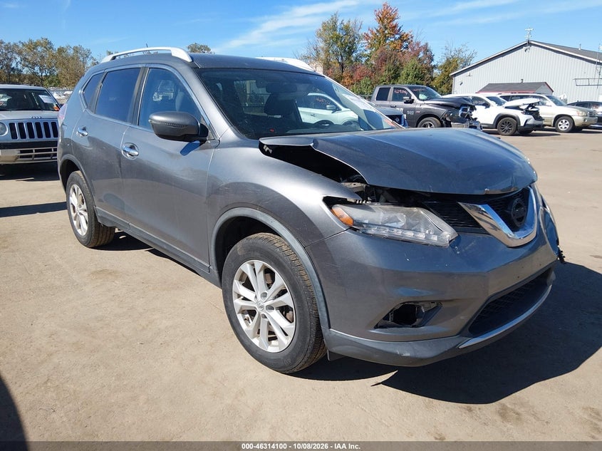 2016 NISSAN ROGUE SV | KNMAT2MV6GP661112 | UPCARS