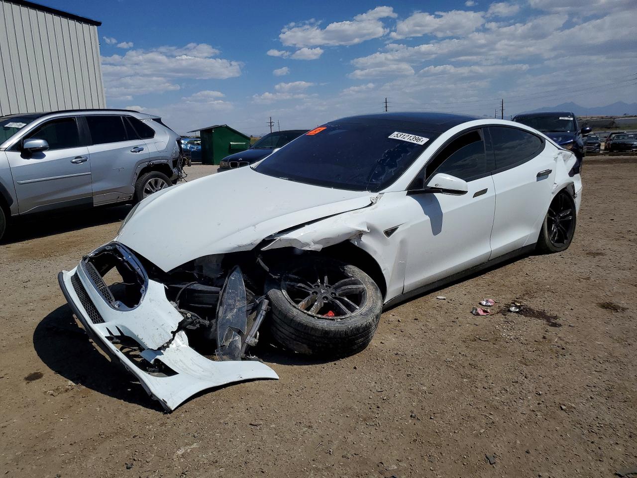 2014 TESLA MODEL S | 5YJSA1H16EFP35793 | UPCARS