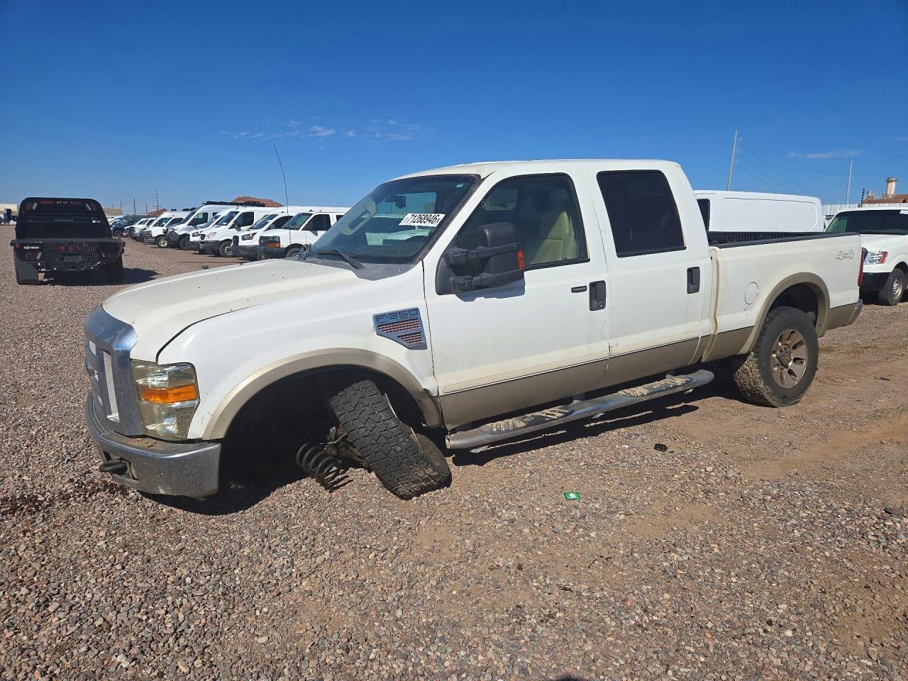 2008 FORD F350 SRW SUPER DUTY | 1FTWW31R38EB52554 | UPCARS