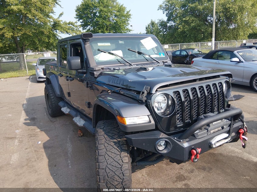 2021 JEEP GLADIATOR WILLYS 4X4 | 1C6HJTAG4ML517181 | UPCARS