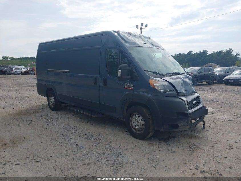 2020 RAM PROMASTER 3500 CARGO VAN HIGH ROOF 159 WB EXT | 3C6URVJGXLE124828 | UPCARS