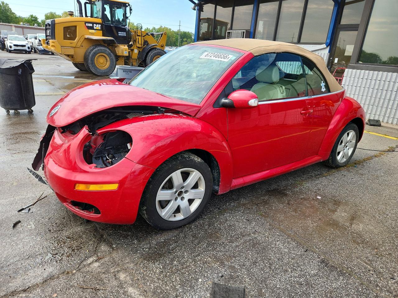 2007 VOLKSWAGEN BEETLE CONVERTIBLE | 3VWPF31Y17M414511 | UPCARS