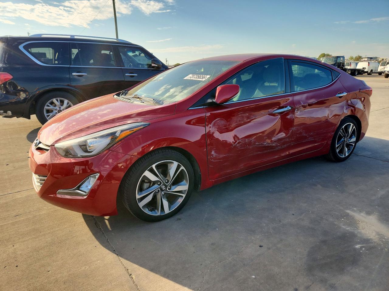 2016 HYUNDAI ELANTRA LIMITED | KMHDH4AE9GU620291 | UPCARS