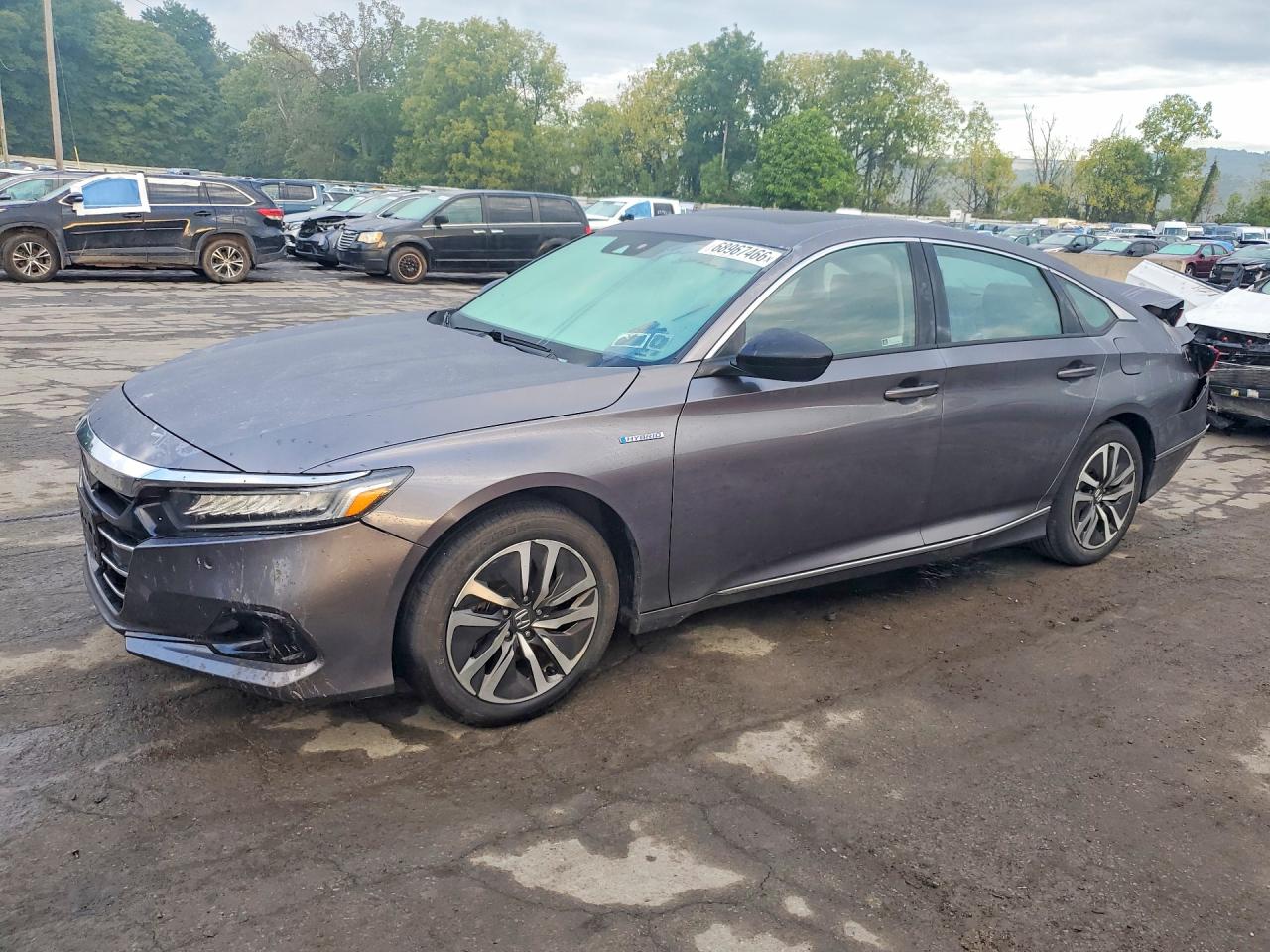 2021 HONDA ACCORD HYBRID EXL | 1HGCV3F53MA021722 | UPCARS