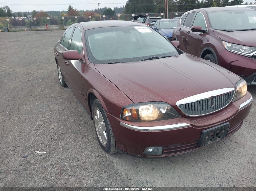 2003 LINCOLN LS V6 | 1LNHM86S63Y663122 | UPCARS