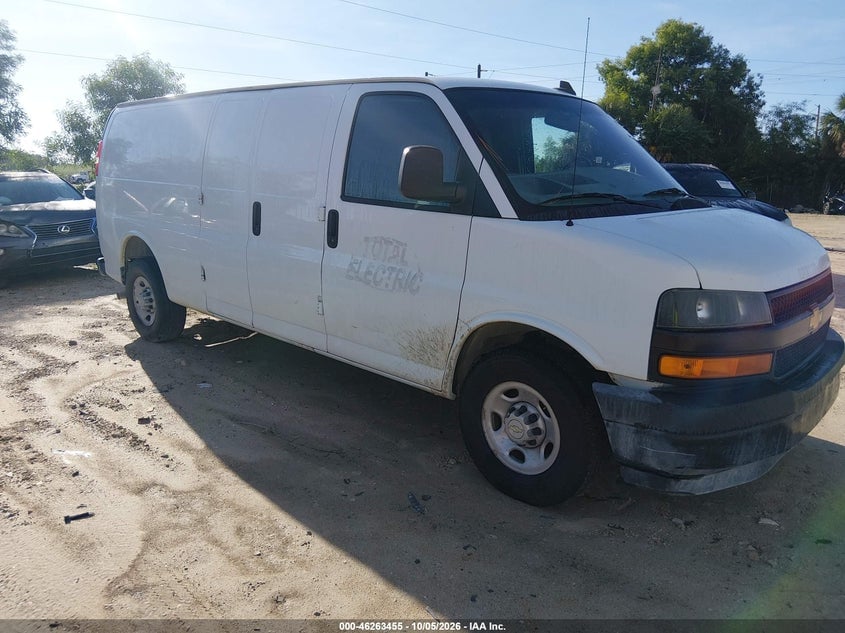 2021 CHEVROLET EXPRESS CARGO RWD 2500 EXTENDED WHEELBASE WT | 1GCWGBF74M1145015 | UPCARS