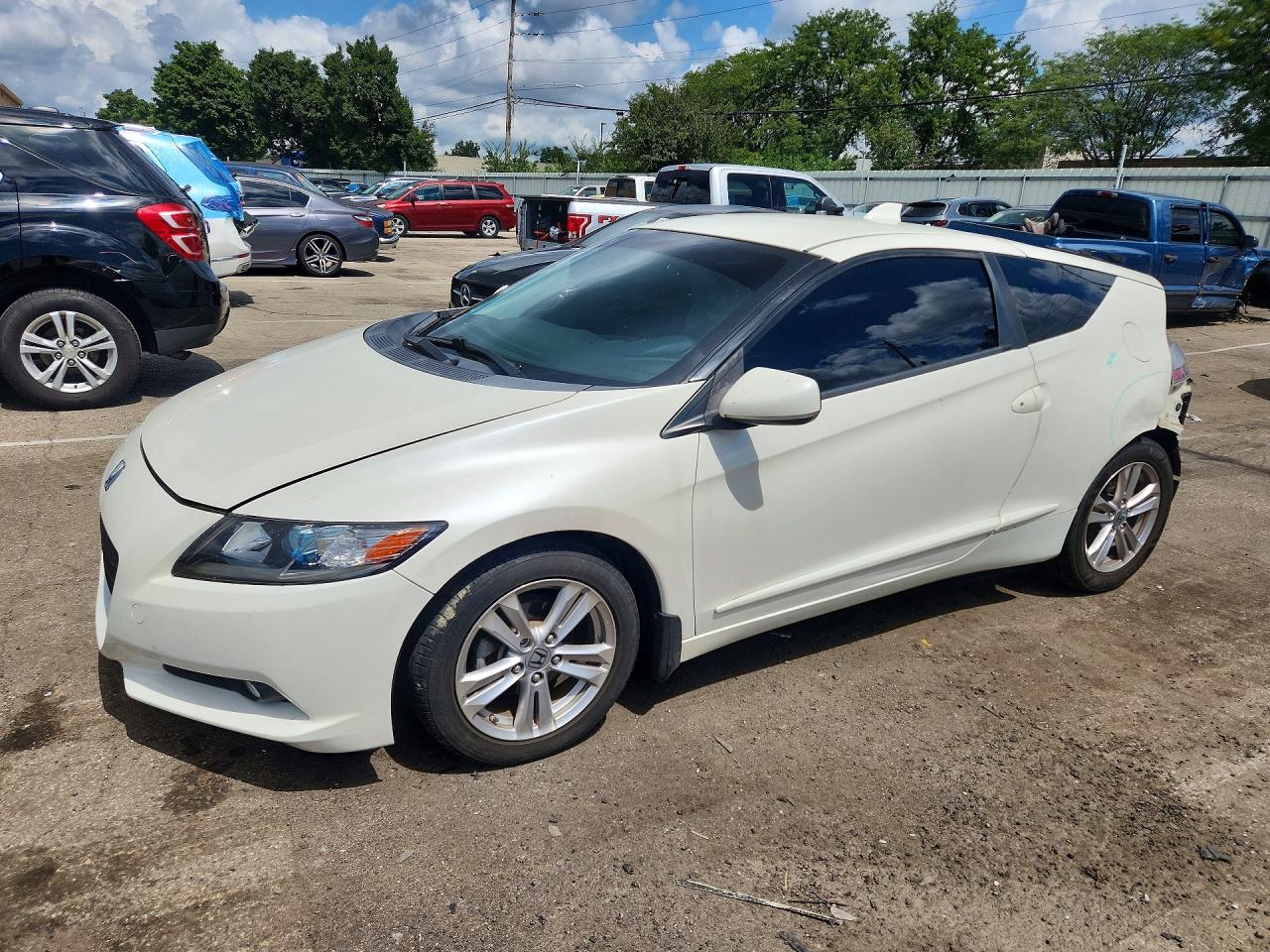 2012 HONDA CR-Z EX | JHMZF1D60CS003482 | UPCARS