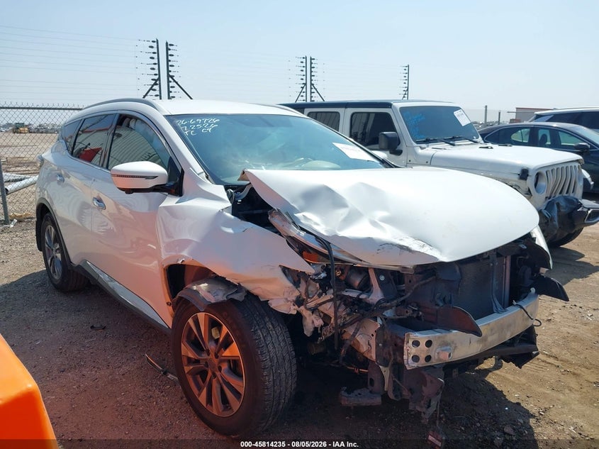 2018 NISSAN MURANO SL | 5N1AZ2MG1JN184765 | UPCARS