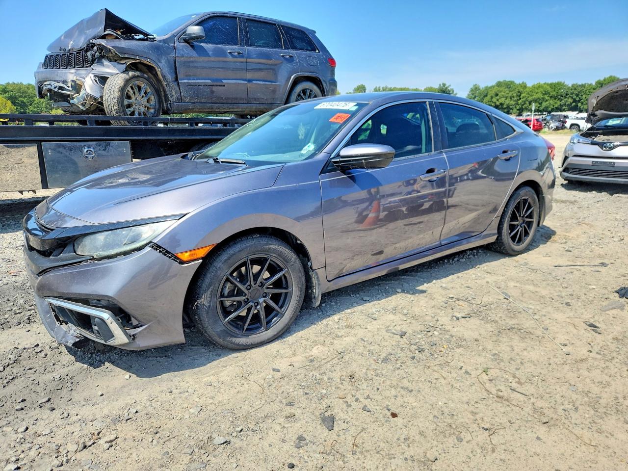 2019 HONDA CIVIC LX | 19XFC2F66KE005271 | UPCARS