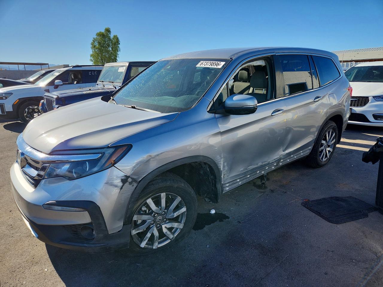 2019 HONDA PILOT EX | 5FNYF5H35KB045324 | UPCARS